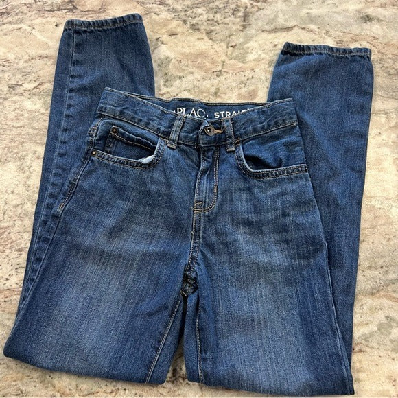 The Children’s Place Straight Leg Dark Wash Jeans Size 10 Slim