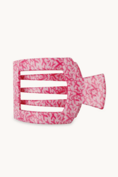 Wrapped in Ribbons Medium Flat Square Hair Claw Clip