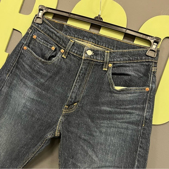 Levi Strauss Men’s Dark Wash Regular Fit Straight Leg Jeans Size 32X30