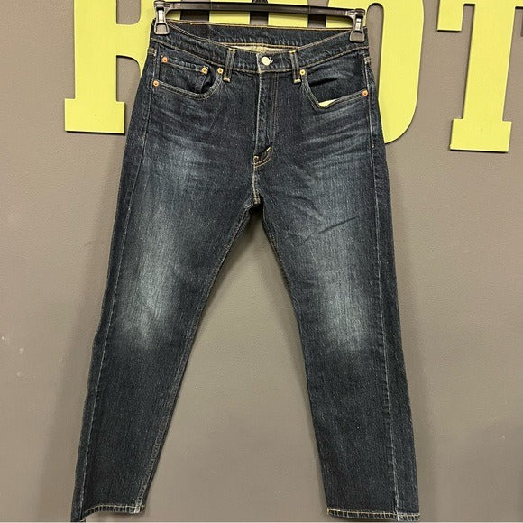 Levi Strauss Men’s Dark Wash Regular Fit Straight Leg Jeans Size 32X30