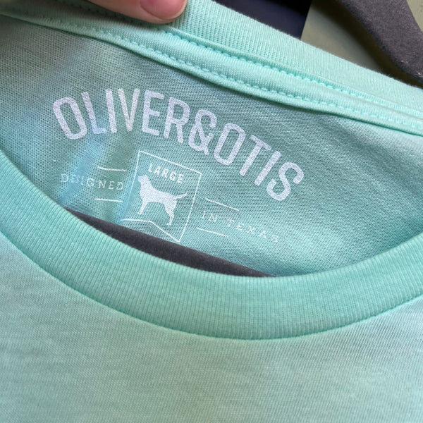 Oliver & Otis Mint Pumpkin Graphic Tee Large