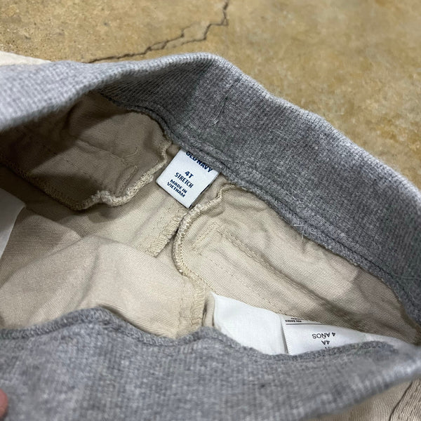 Old Navy Boys Khaki Pants Size 4T Stretch