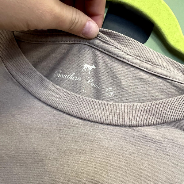 Southern Point Co. Long Sleeve Logo Tee Size Large