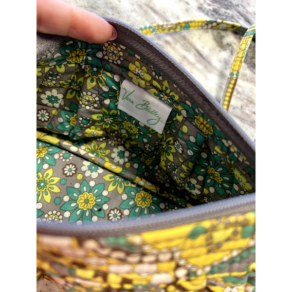 Vera Bradley Frannie Lemon Parfait Crossbody Bag