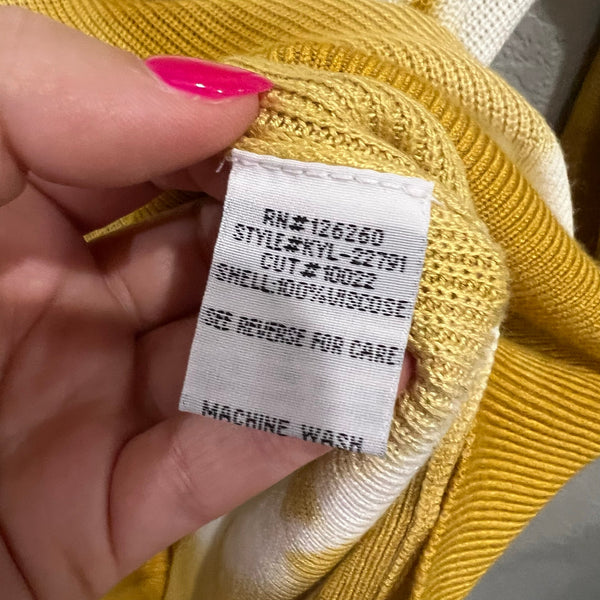 NWT Velvet Heart Golden Tie Dye Crew Neck Sweater XSmall