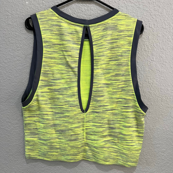 VSX Sport Neon Heathered Yellow Athletic Tank Size XS