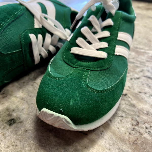 Women's Green Fashion Sneakers Size 10