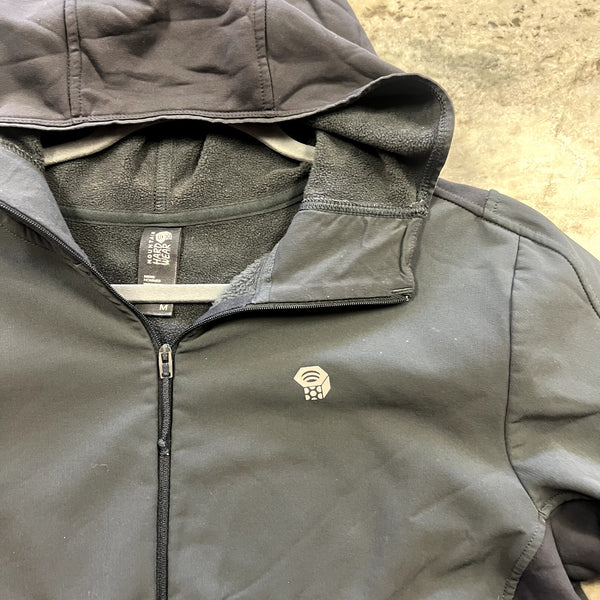 Mountain Hardwear Men's Black Hooded Pullover Size Medium