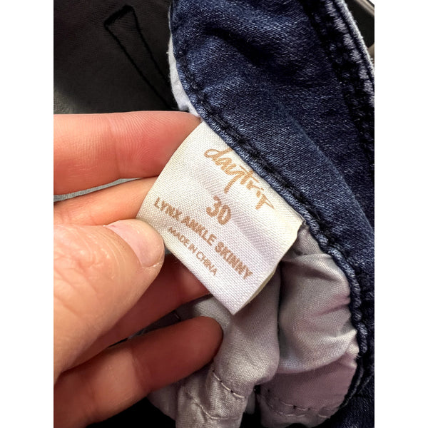 BKE Daytrip Lynx Ankle Dark Wash Skinny Jeans Size 30