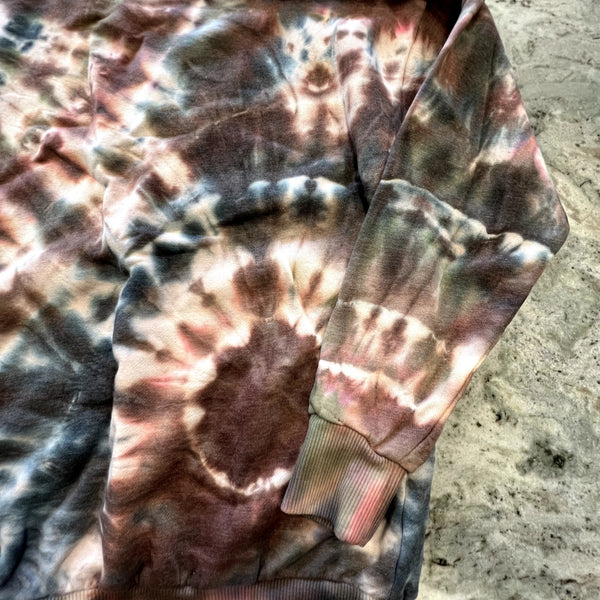 No Boundaries Fall Tie Dye Crewneck Sweater Size XS