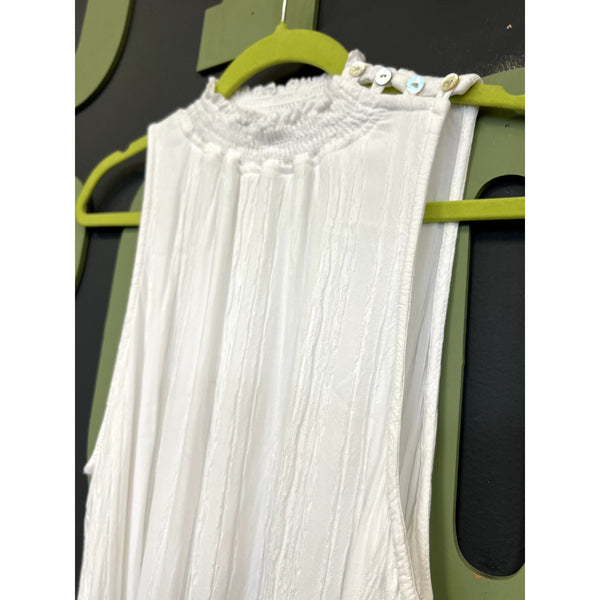 Bella Dahl White Beachy Mini Dress Size Small