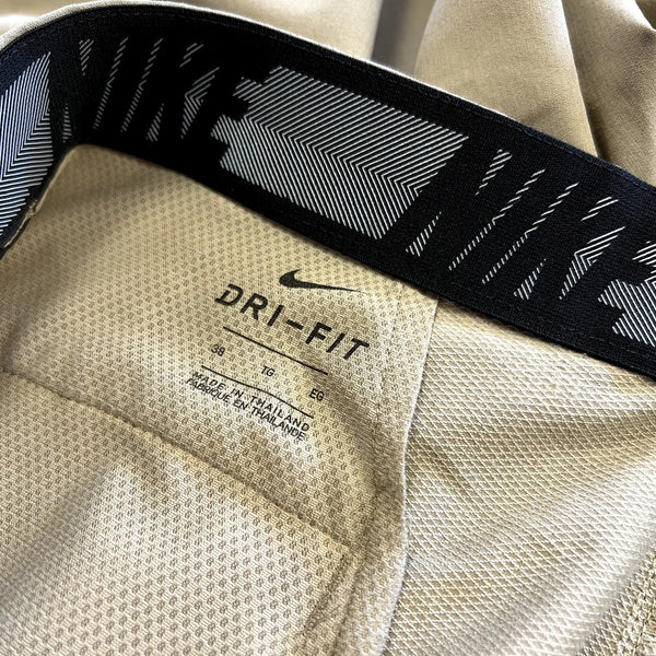 Nike Dri Fit Khaki Golf Shorts Size 38