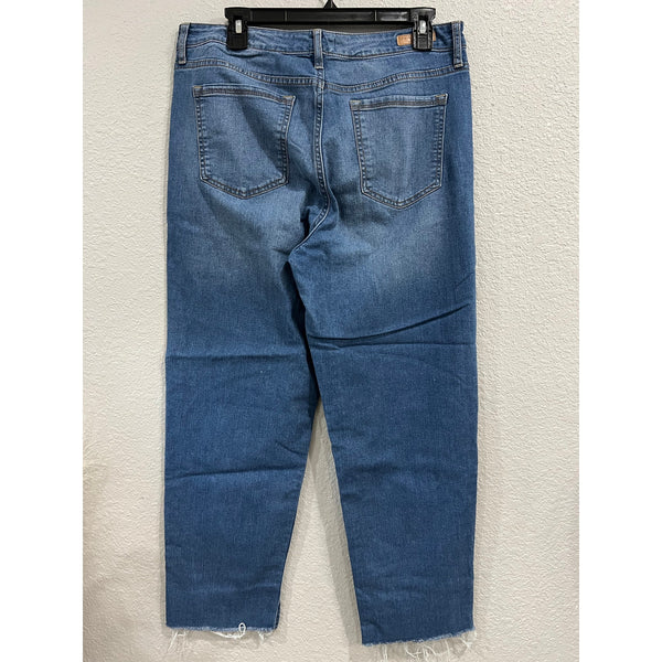 Social Standard by Sanctuary Mid Rise Crop Straight Leg Jeans Size 12