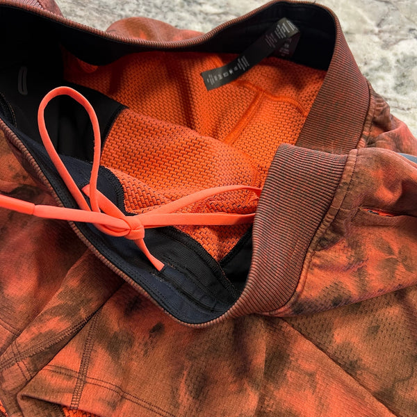 Lululemon Men's Orange + Brown Athletic Shorts Size XL