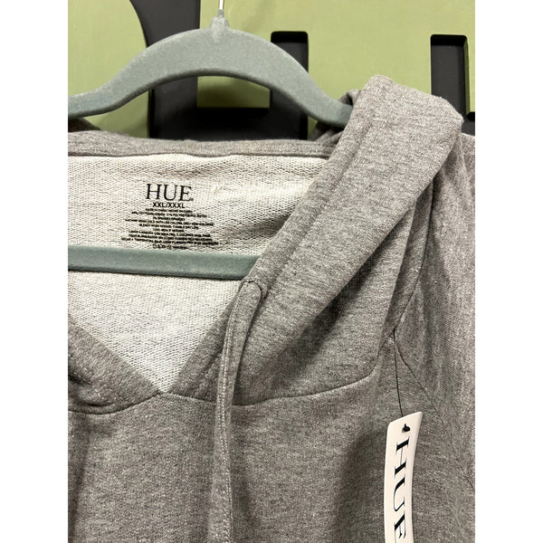 NWT Hue Perfect Legging Hoodie Gray 2XL/3XL