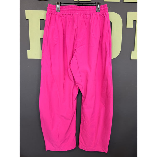 Adidas Hot Pink Barrel Athletic Pants Size Large