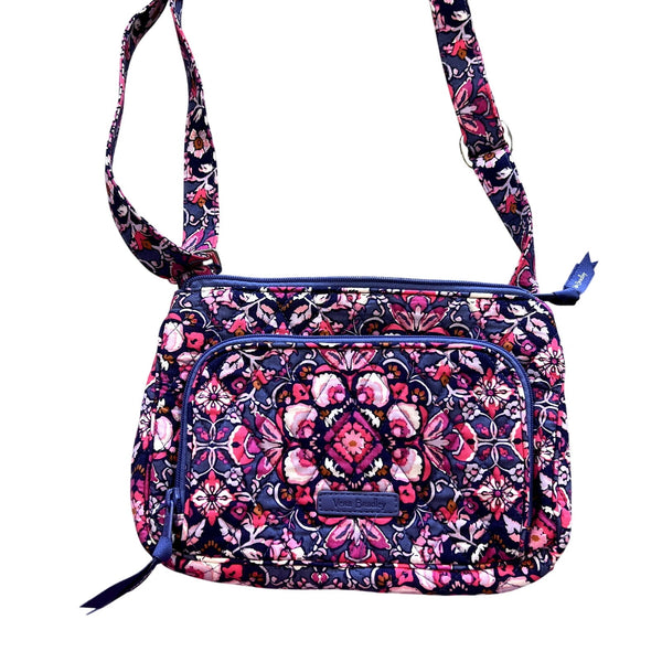 Vera Bradley Little Hipster Magenta Medallion Crossbody Bag