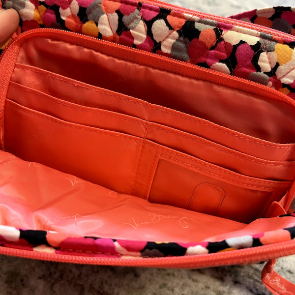 Very Bradley Pixie Confetti Little Hipster Crossbody Bag