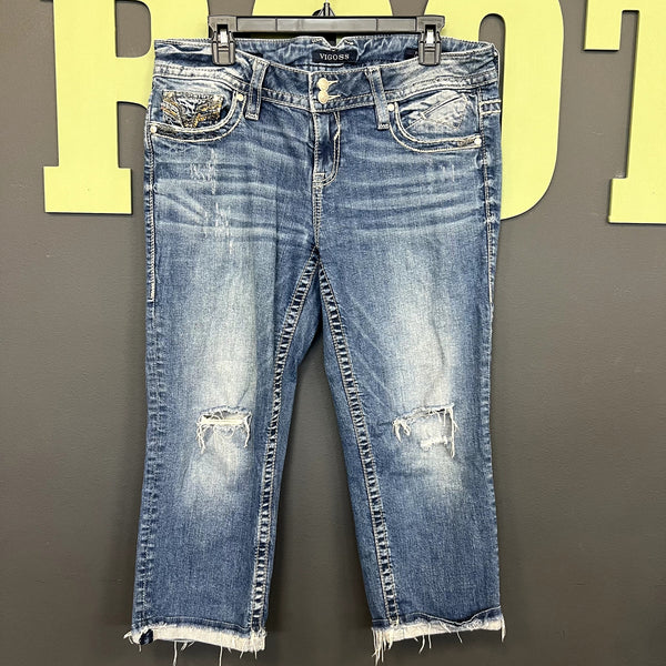 Vigoss The Dublin Capri Jeans Size 11/12