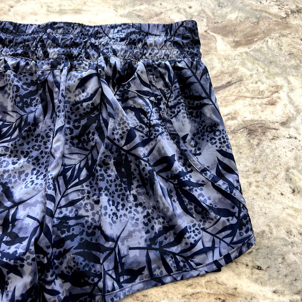 Avia Navy Blue Tropical Running Shorts XXL
