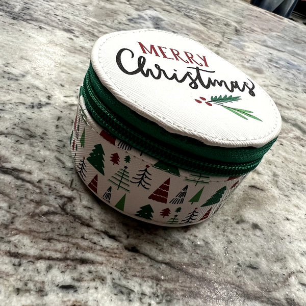 Merry Christmas Trinket Jewelry Holder