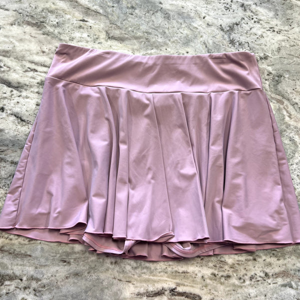 Women's Mauve Athletic Skort Size 3XL