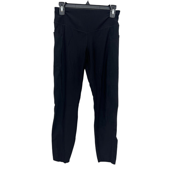 Old Navy Active Powersoft Ribbed High Rise Black Leggings Medium