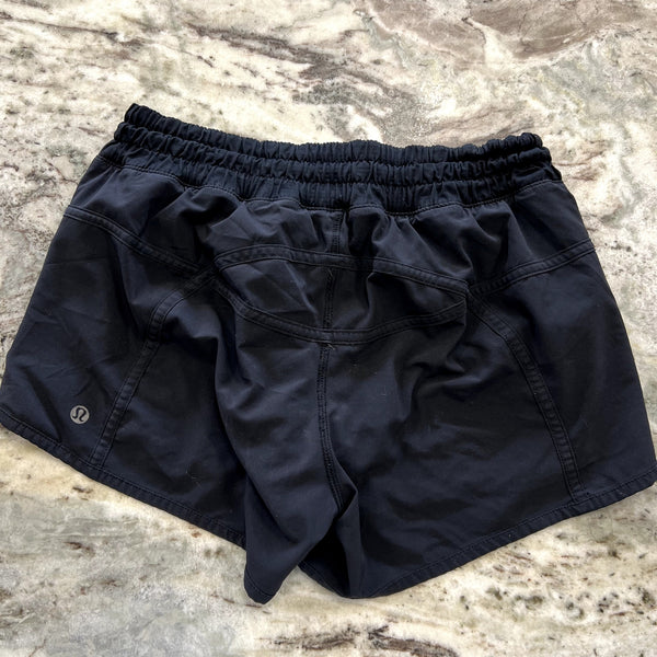 Lululemon Black Athletic Shorts Size 6