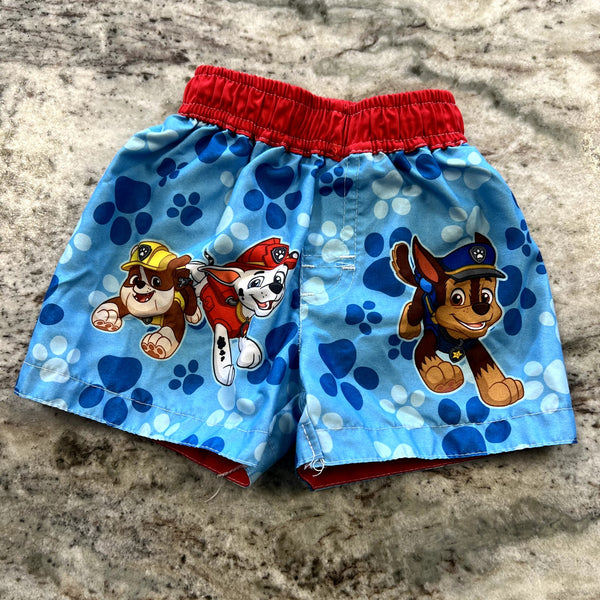 Nickelodeon Paw Patrol Swim Trunks Size 3-6 Mo