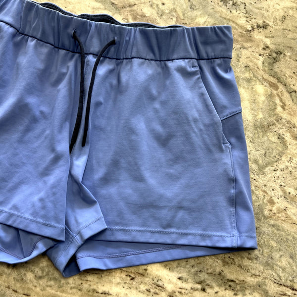 Zyia Active Blue Lounge Shorts Size XL