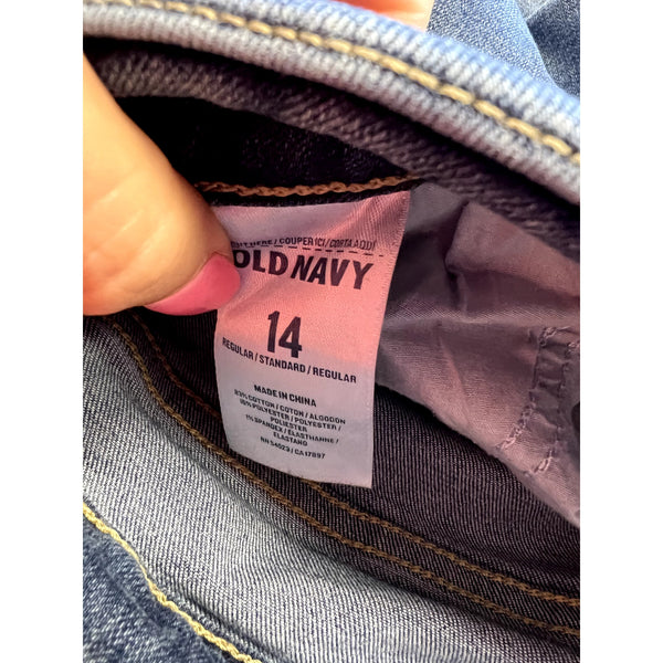 Old Navy Rockstar Medium Wash Skinny Jeans Size 14
