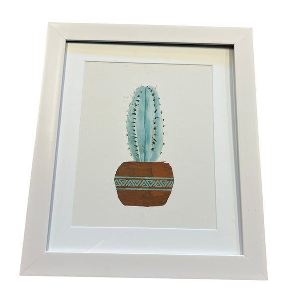 Cactus Framed Western Home Decor