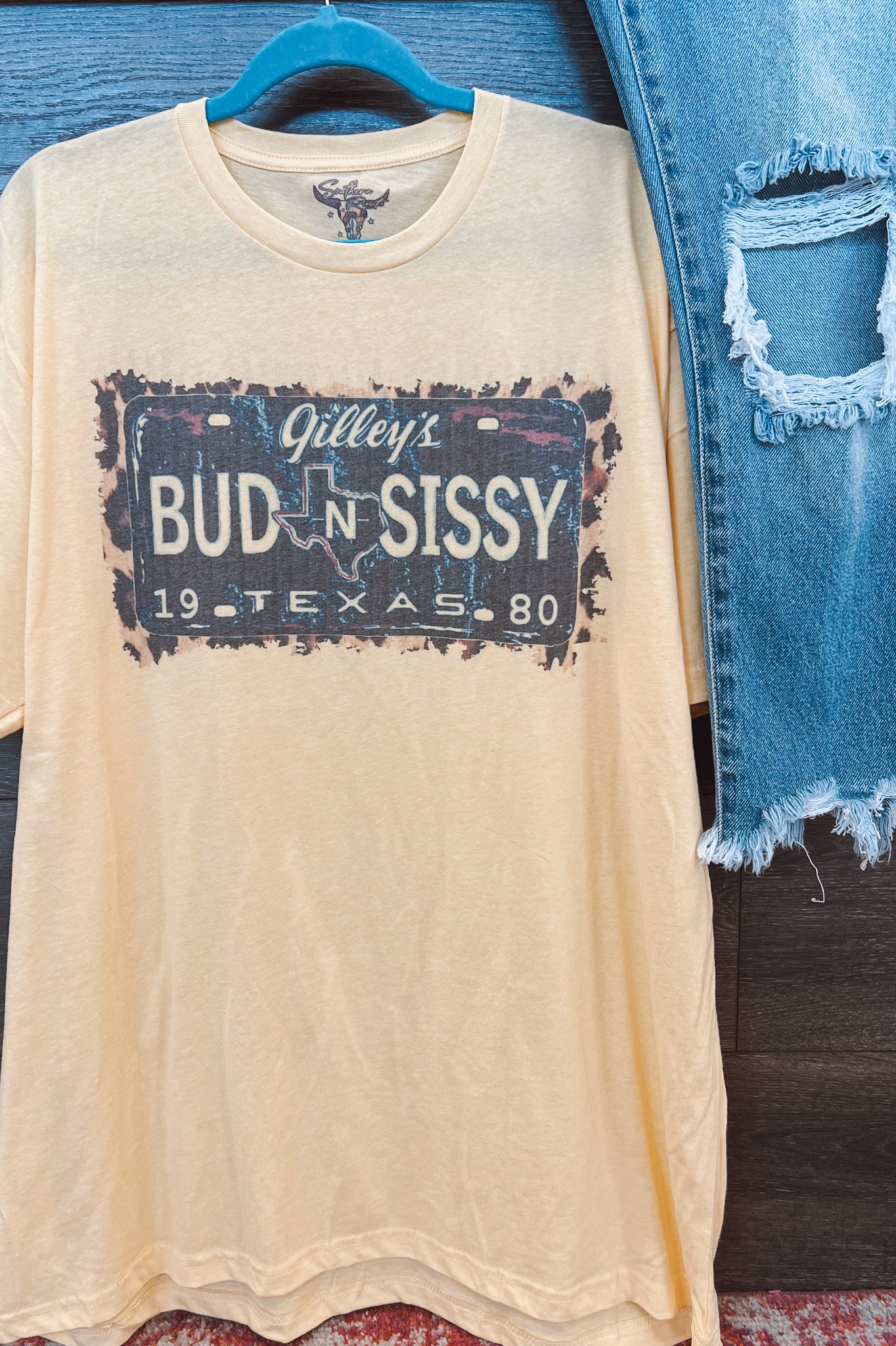 Bud N Sissy License Plate Graphic