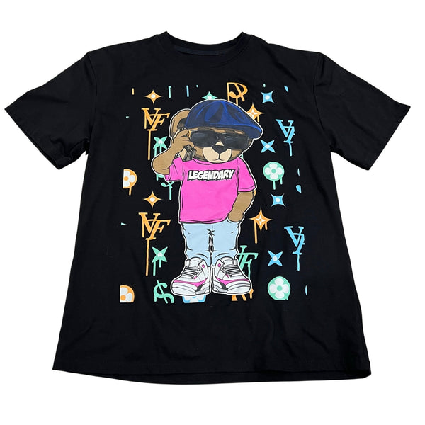 Bailey Apparel Vibes Legendary Bear Graphic Tee Boys Large
