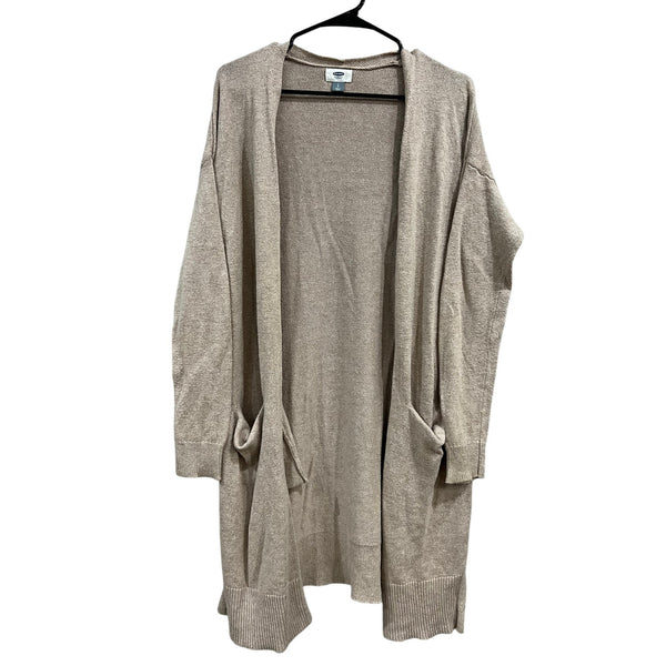 Old Navy Light Mauve Open Front Cardigan Size Large