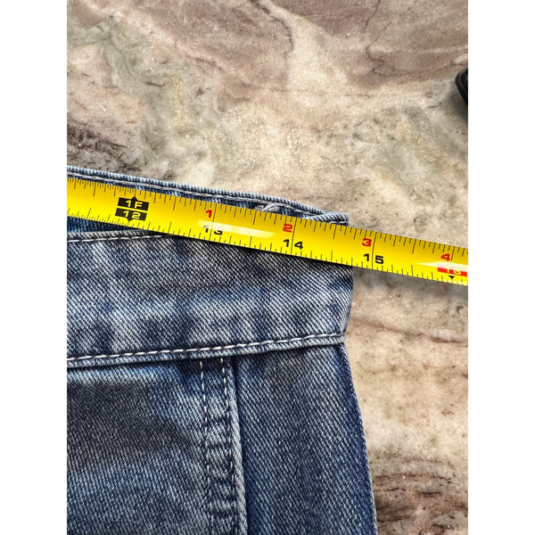 Women's Raw Hem Barrel Jeans Size Small