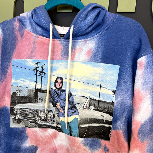 Boyz in the Hood Tie Dye Graphic Hoodie Size Medium