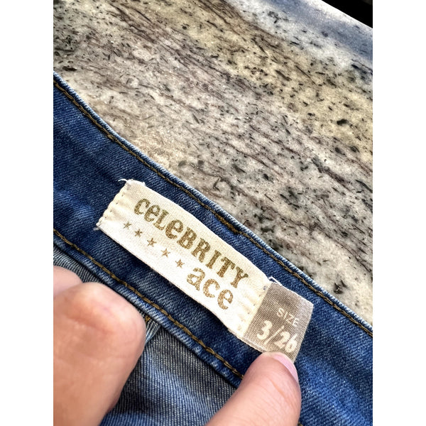 Celebrity Ace Distressed Flare Jeans Size 3