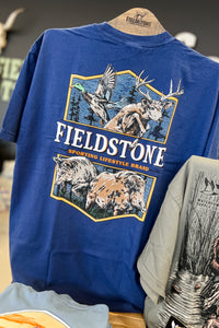 Fieldstone American Wildlife Pocket Tee