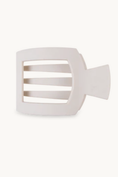 Toasted Matte Medium Flat Square Hair Claw Clip