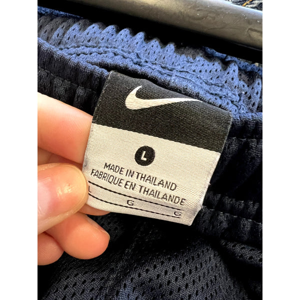 Nike Boys Navy + White Y2K Track Pants Size Large