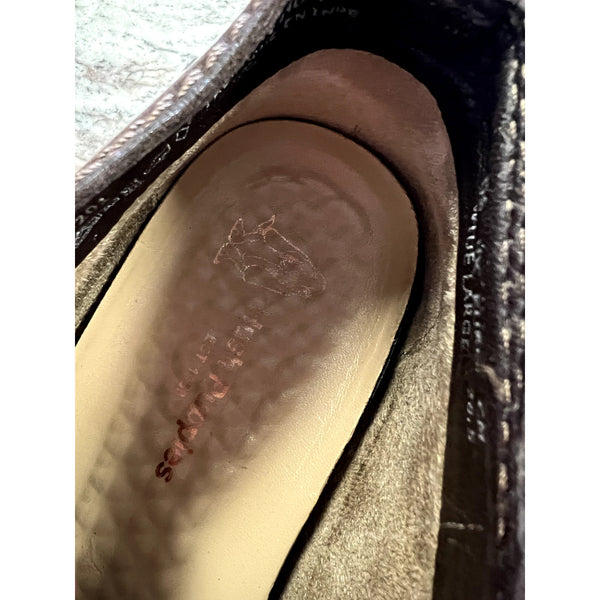 Hush Puppies Brown Leather Ankle Booties Size 9