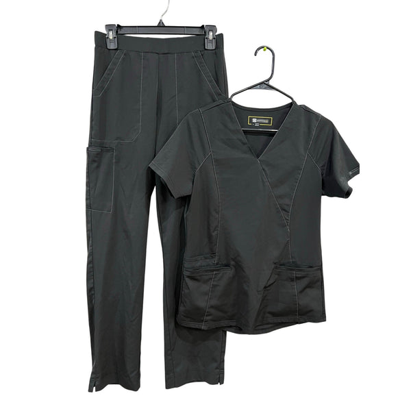 Wonderwink HP Black Scrub Set Small