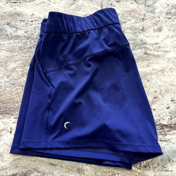 Zyia Active Navy Blue Athletic Shorts Size XL