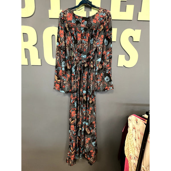 Free People Laurel Floral Maxi Dress Size Medium