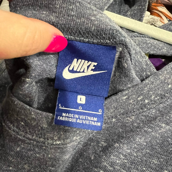 Nike Ash Blue Criss Cross Back Jogger Jumpsuit Large