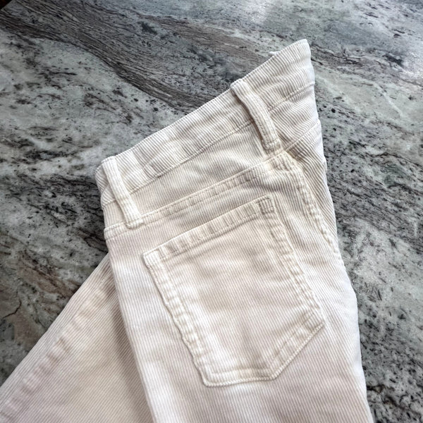 Art Class Girls Ivory Corduroy Jeans Size Youth Medium