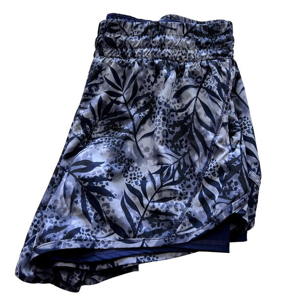 Avia Navy Blue Tropical Running Shorts XXL