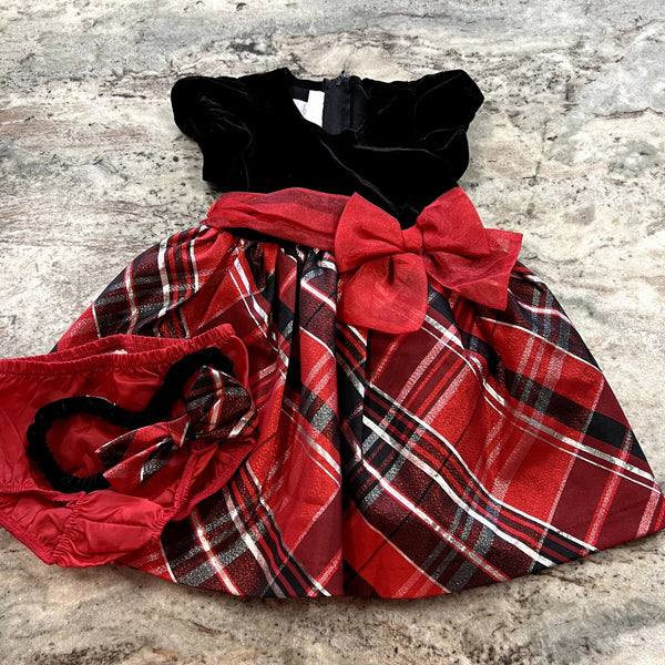 Bonnie Baby Christmas 3 Piece Set Size 18 Mo