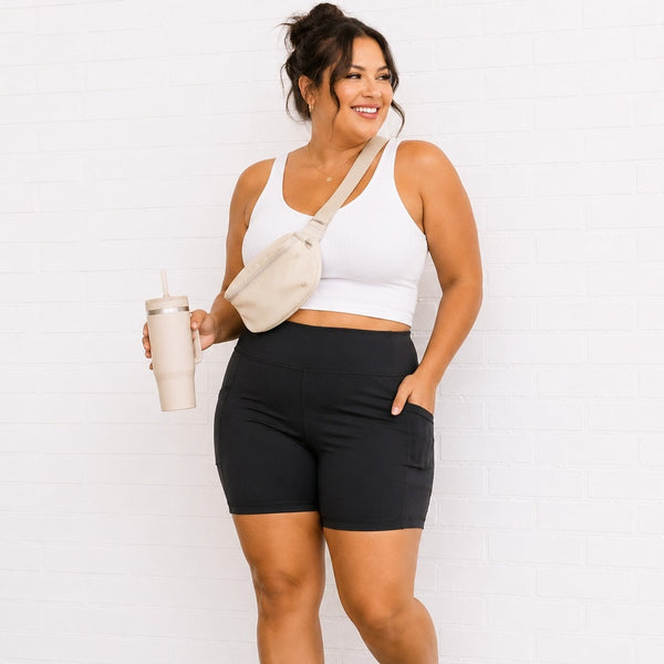 Yogalicious Lux Tribeca 7" Biker Shorts Size 2XL